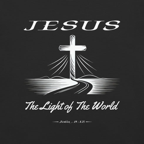 Jesus The Light of the World Christian Bible Verse T-Shirt